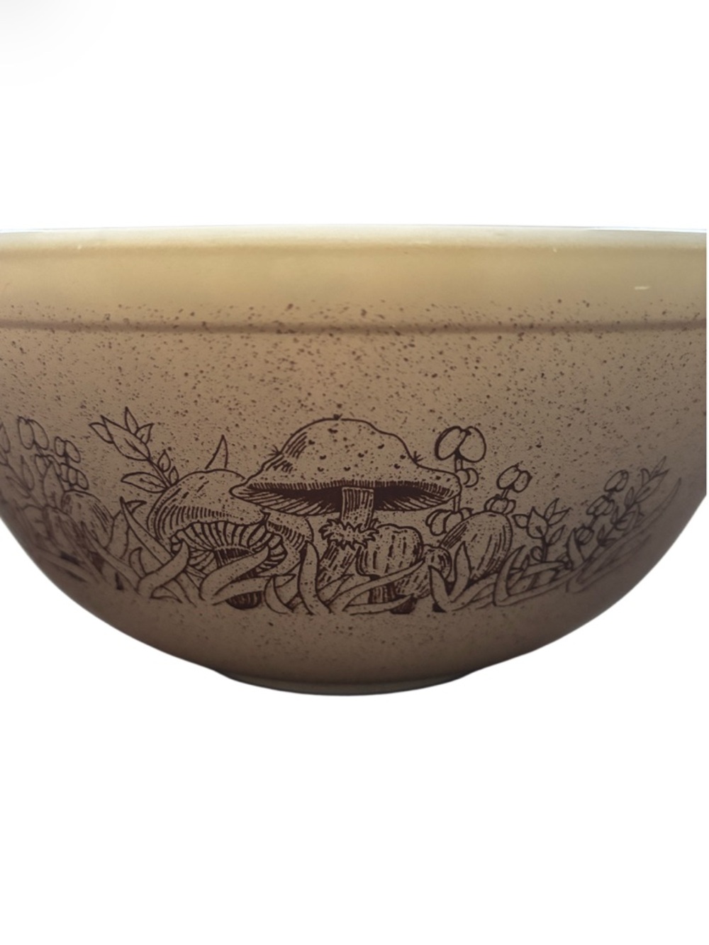 Vintage PYREX 3 piece Forest Fancies Mushroom Mixing Bowl Set (#401, #402, #403)